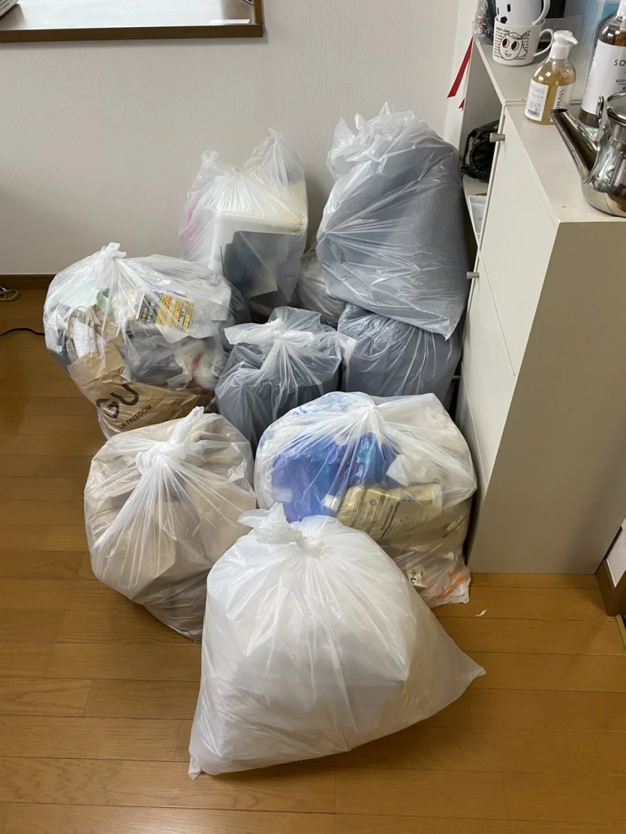 大阪府四條畷市江瀬美町 回収前
