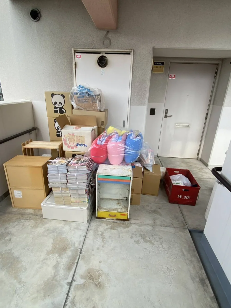 大阪府大阪市平野区瓜破西 回収前