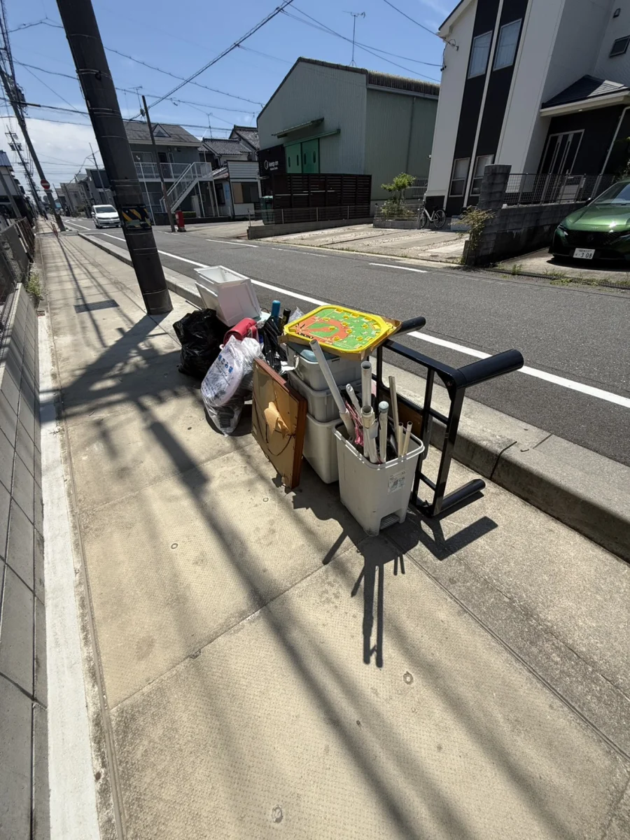 愛知県北名古屋市沖村岡 回収前