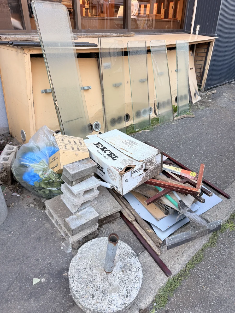 北海道札幌市白石区本郷通り丁目 回収前