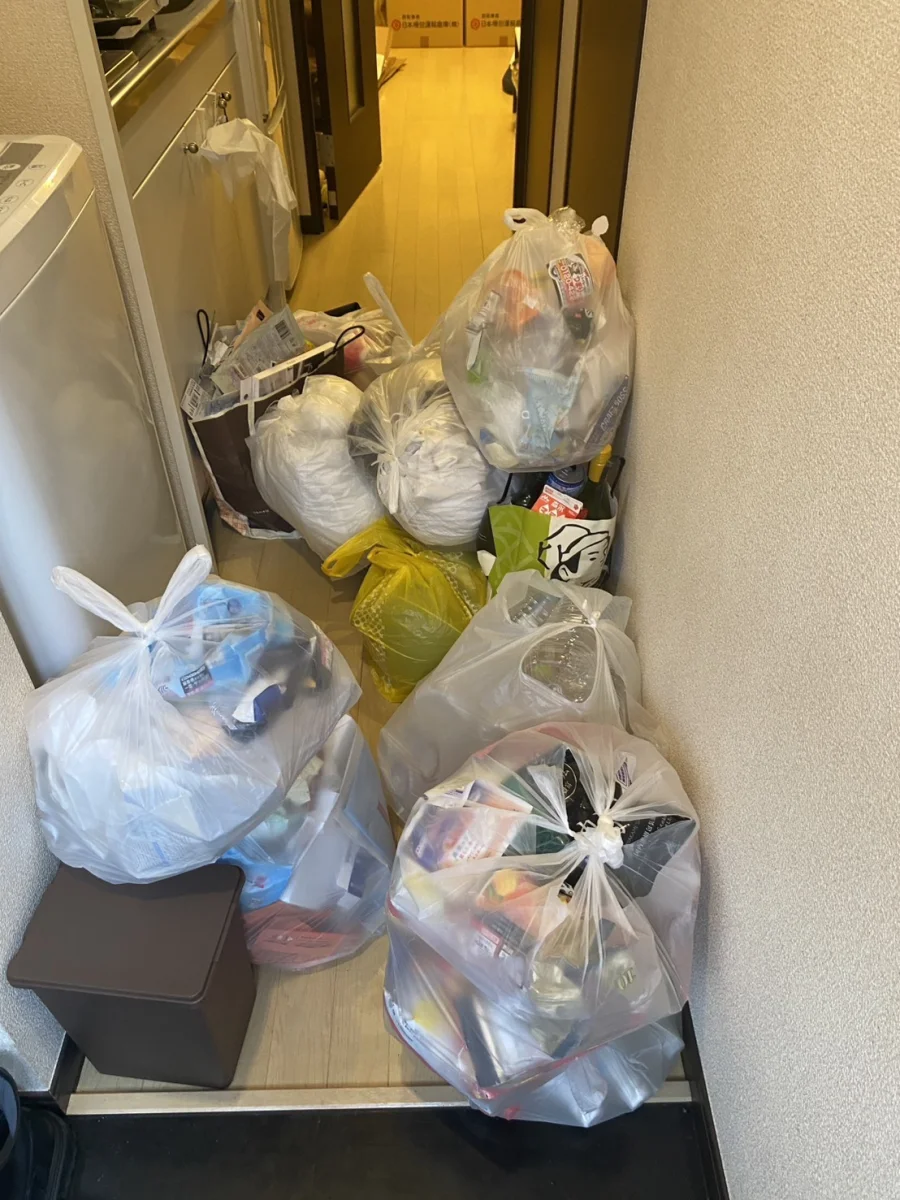 東京都練馬区田柄 回収前