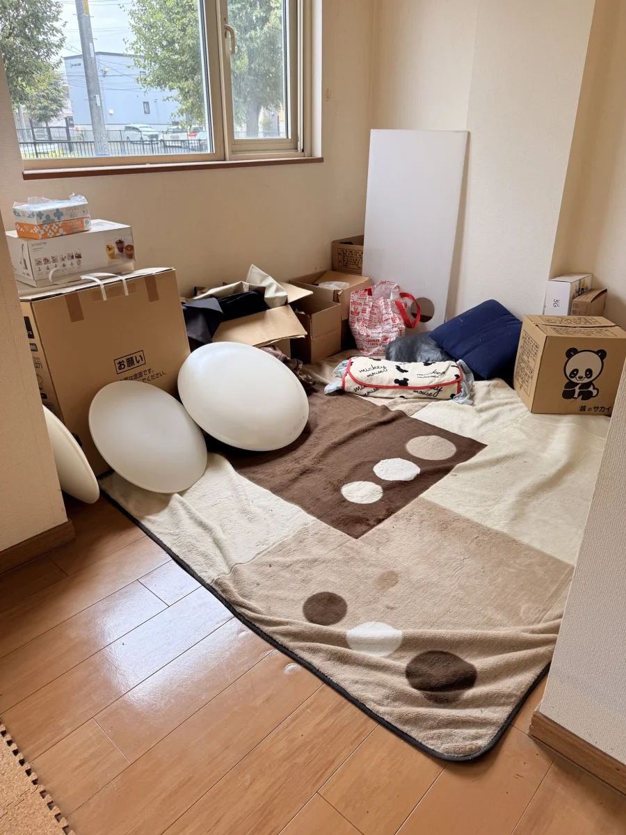 北海道札幌市北区新川 回収前