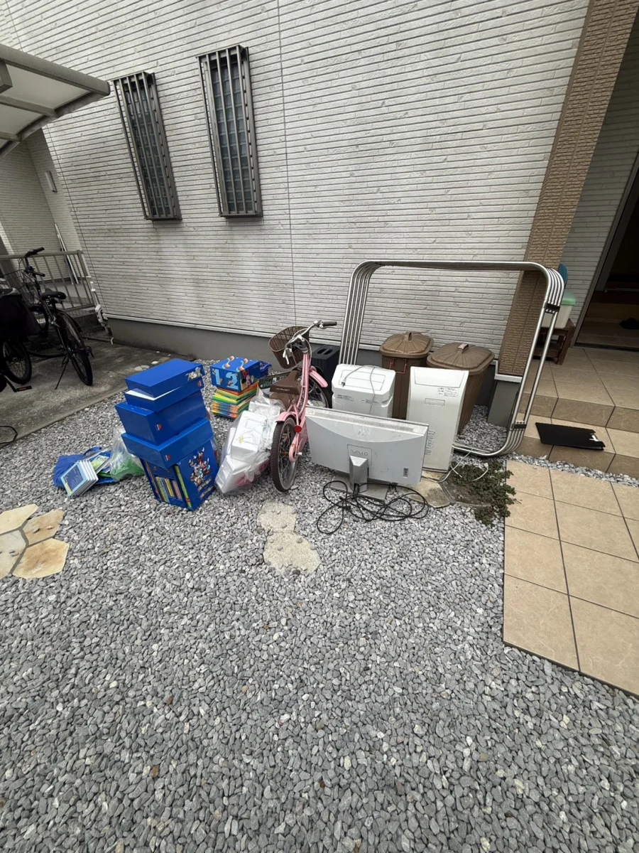 滋賀県栗東市霊仙寺 回収前
